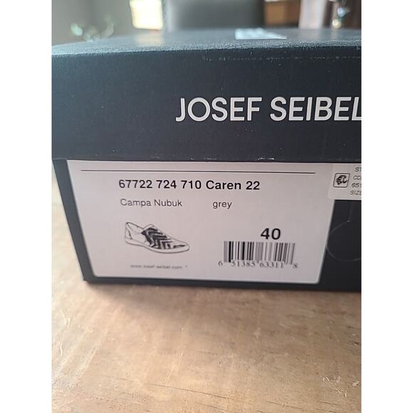 Josef Seibel Womens 40 Caren 22 Loafer Grey Slip‎ On Shoe Comfort Low Top Casual - Picture 8 of 8